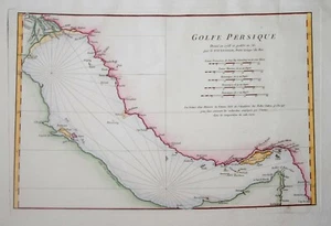 GOLFO PERSA - BAHRÉIN - GOLFE PERSIQUE DE D'ANVILLE, 1776.  - Imagen 1 de 1