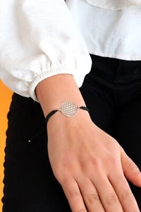 Handmade Bracelet Jewelry Made of 925 Sterling Silver, Unisex Bracelet - Picture 1 of 5