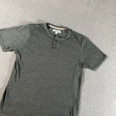 PD&C Mens Polo Gray Size Medium Athletic Stretch Activewear Shirt - Image 1 of 4