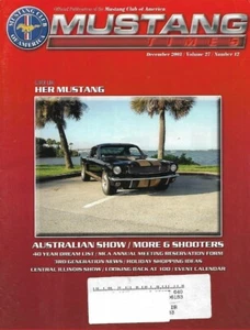 MUSTANG TIMES 2003 DEC - MUSTANG CLUB OF AMERICA - Imagen 1 de 1