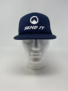 Mütze Kappe Marke Send It marineblau Mesh Trucker-Stil - Bild 1 von 5