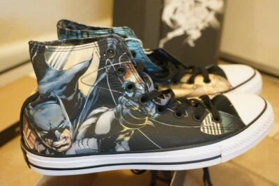 ZAPATILLAS CONVERSE Unisex 154901C HI DC COMICS BATMAN Negras - M 9 / W 11 Foto 1 de 4