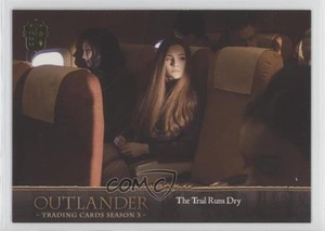 2018 Cryptozoic Outlander Season 3 Gold Fraser Crest The Trail Runs Dry #26 d8k