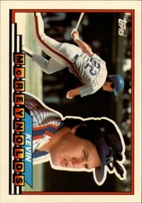 1989 Topps Big New York Mets Baseball Card #116 Kevin McReynolds