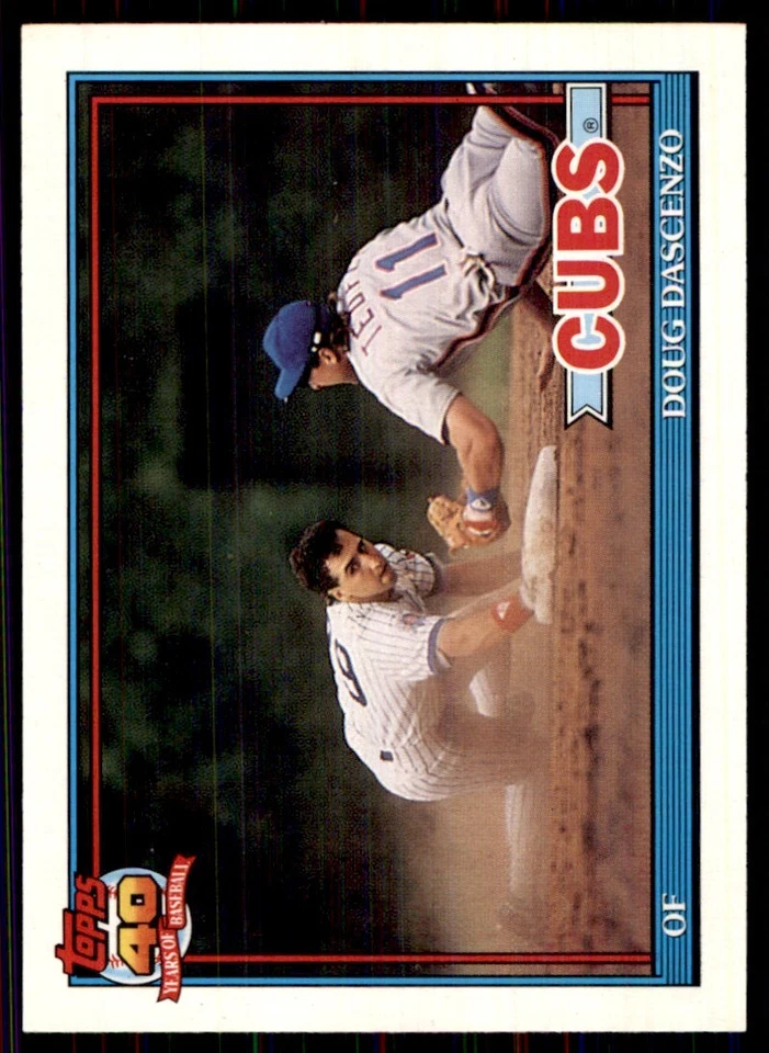 1991 O-Pee-Chee Doug Dascenzo Chicago Cubs #437 - Image 1 of 2