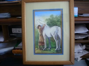 "The Chosen" Beautiful Original Painting by Hannah M.G. Shapero - Picture 1 of 3