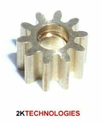 Hornby Spares S2290 1 x Latón Margate Ringfield Motor Eje Spur Gear 11 Dientes 1 Foto 1 de 4
