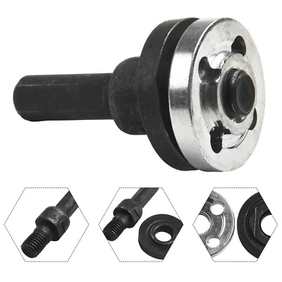 Versatile Electric Drill Adapter for Angle Grinder Conversion 10mm Shank - Image 1 of 4