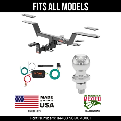 Enganche de remolque deportivo para Audi A5 18-22 4 pines cable bola de 178" se adapta a todas las curvas 2 k Foto 1 de 4