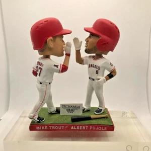 Los Angeles Angels Mike Trout/Albert Pujols Doble Bobblehead SUELTO SIN CAJA NC - Imagen 1 de 4