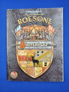 AD&D Player's Secrets of Roesone - Birthright - Imagen 1 de 3