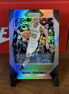 2017-18 Panini Prizm - Silver Prizm Autographs #297 Manu Ginobili - Picture 1 of 2