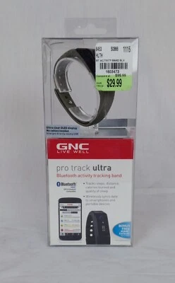 Banda de Seguimiento de Actividad GNC Pro Track Ultra Bluetooth ¡AHORA 50% DE DESCUENTO! Foto 1 de 4