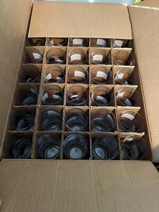 DIET PEPSI UH HUH YOU GOT THE RIGHT ONE BABY 6” Vintage - CASE OF 80 GLASSSES - Picture 1 of 6