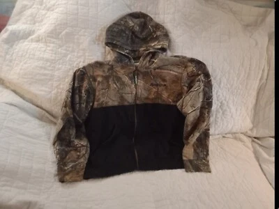 Remington Real Tree Camo Zip Up Hooded Jacket Size XL - Image 1 of 4