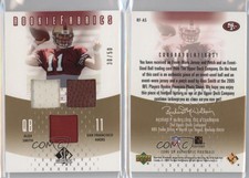 2005 SP Authentic Rookie Fabrics Gold /50 Alex Smith #RF-AS Rookie RC