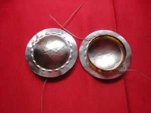 2 pcs ID: 26mm 8 ohm Dome titanium Diaphragm Tweeters horn speaker voice coil - Picture 1 of 1