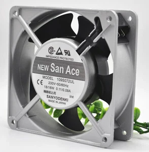 Sanyo Grand volume d’air Ventilateur de refroidissement 109S072UL 220V 0.11A - Photo 1/1