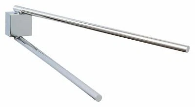 Tesa EKKRO Handtuchhalter Verchromt OHNE BOHREN bis 6kg 80x50x420mm 40234-00000 - Bild 1 von 4