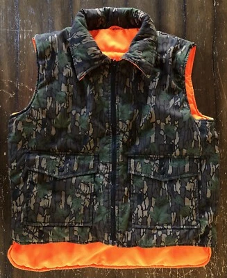 Vintage Conceal Trebark Camouflage Full Zip Hunting Vest Men’s Size Medium - Image 1 of 4