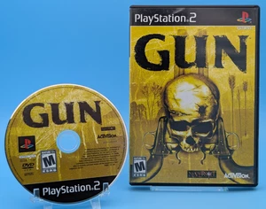 Gun (Sony PlayStation 2, 2005) Case & Disc Only - Tested & Working - Picture 1 of 7