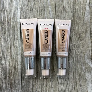 3 Pack~Revlon Candid Photoready Natural Finish Foundation True Beige 340 - Picture 1 of 2