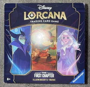 Disney Lorcana The First Chapter Trove Sealed Box *1st First Printing!* BESCHÄDIGT - Bild 1 von 5