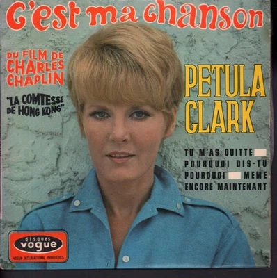 Petula Clark C'est Ma Chanson 7" vinyl France Vogue 1966 ep in pic sleeve - Image 1 of 3