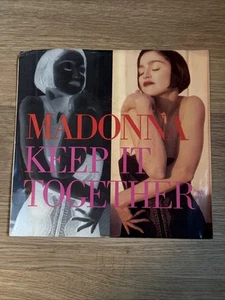 MADONNA Keep It Together 45 7" Rare 1990 PIC SLEEVE PICTURE - Picture 1 of 2