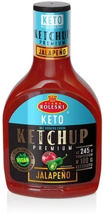 5901044027556 Roleski Ketchup Premium Jalapeno Keto 425g ROLESKI - Bild 1 von 2