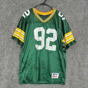 Vintage 90s Green Bay Packers #92 Wilson NFL Football Jersey XL - Picture 1 of 11