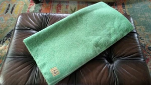 Ayers Of Lachute Canada Pure Wool Blanket Stunning Seafoam Green 72x89 "Lucerne" - Bild 1 von 4
