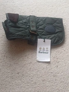 Barbour quilted XS dog coat. Olive green. New with tags. - Picture 1 of 8