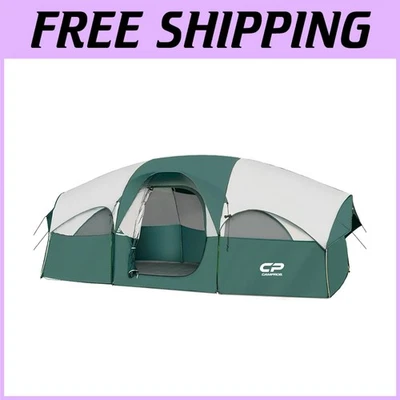 Tienda de campaña de doble capa resistente a la intemperie con cortina dividida Foto 1 de 4