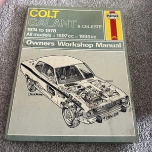MITSUBISHI COLT GALANT & CELESTE HAYNES MANUAL 1974-1978 - Picture 1 of 6