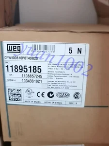 1PCS NEW WEG CFW500B10P0T4DB20 4KW 380V Frequency converter Fast delivery - Picture 1 of 4
