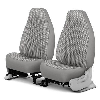 For Dodge Dakota 87-96 Dash Designs Allure 1st Row Silver Custom Seat Covers Foto 1 de 4