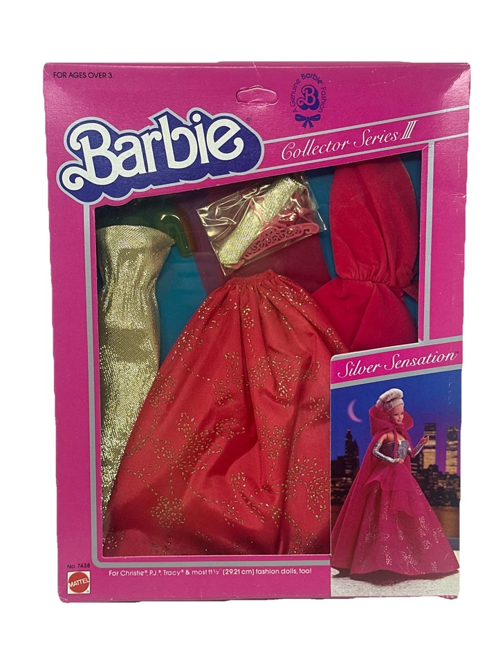 Barbie Silver Sensation Collector Series III Fashion #7438 NRFP 1983 Mattel Inc