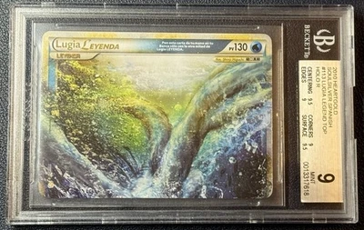 Spanish Pokemon Heartgold & Soulsilver Lugia Top Legend #113 BGS 9 w/Subgrades - Image 1 of 3