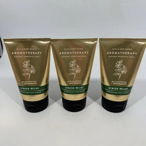 Lot Of 3 - Stress Relief Aromatherapy Foot Scrub Bath & Body Works 4 Oz - Picture 1 of 3