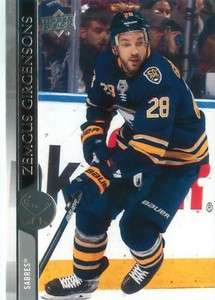 Zemgus Girgensons 2020-21 Upper Deck Series 2 Hockey Card #270 Buffalo Sabres