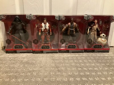 4 figuras de acción Star Wars Elite Series NISB Kylo, Poe, Finn, Rey y BB-8 $50 de descuento Foto 1 de 4