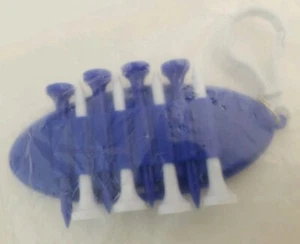 Camisetas de golf Blue Cross Blue Shield 8 azul blanco clip de cintura sellado - Imagen 1 de 10