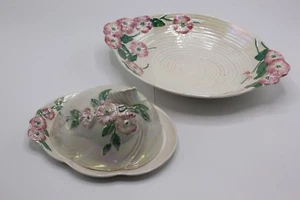 Mailing England Lustre Ware Floral Art Deco Dish Set - Picture 1 of 8