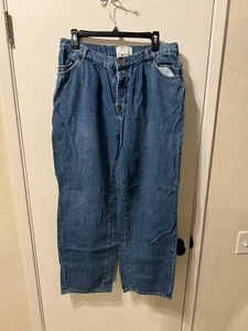 Women "One Teaspoon" button up blue jeans. Size 30. Prev. Owned - Picture 1 of 3