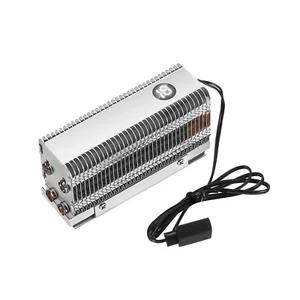 M.2 SSD Heatsink Copper Heat Pipes & Aluminum Radiator Fin + Temperature Display - Picture 1 of 11