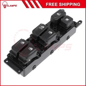 Interruptor de ventana eléctrica delantero izquierdo para Hyundai Sonata 2006 2007 2008 935703K010QD - Imagen 1 de 7
