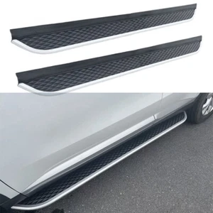 2Pcs Fits for GMC Canyon 2015-2024 Fixed Running Board Nerf Bar Side Step - Picture 1 of 8