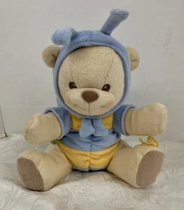 Fisher Price Nature Bearries Bumble Bee Teddy Bear Rattle Beanbag Plush 2003 - Picture 1 of 8