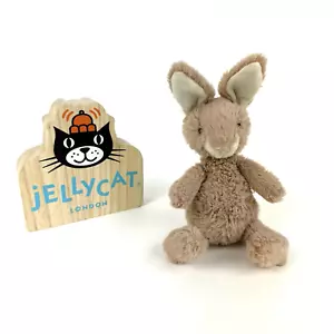 Jellycat Knabbereien Biskuit Hase kleines Kaninchen Stofftier Plüschtier 11 Zoll rosa Pastellton - Bild 1 von 4